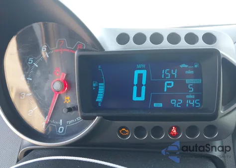 2012 Chevrolet Sonic 2Lz z USA, uszkodzony, nr VIN 1G1JE6SH9C4120459